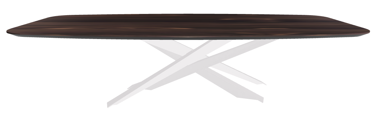 Cattelan Italia Lancer Wood Barrel-Shaped Dining Table