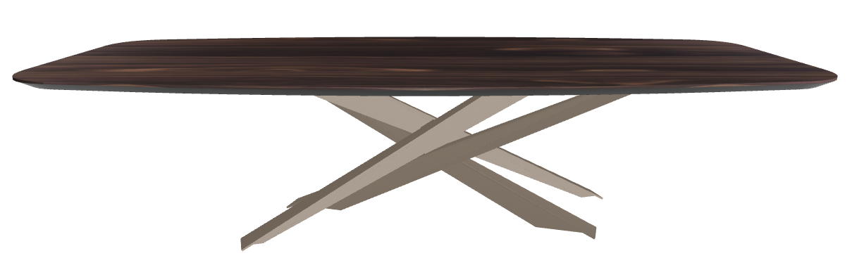 Cattelan Italia Lancer Wood Barrel-Shaped Dining Table