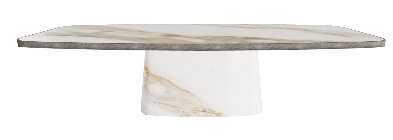 Cattelan Italia Napoleon Keramik Premium Barrel-Shaped Dining Table