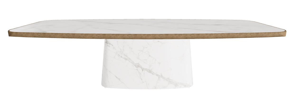 Cattelan Italia Napoleon Keramik Premium Barrel-Shaped Dining Table