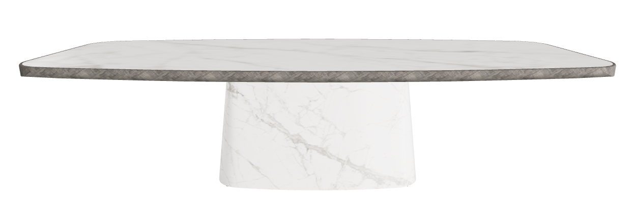 Cattelan Italia Napoleon Keramik Premium Barrel-Shaped Dining Table