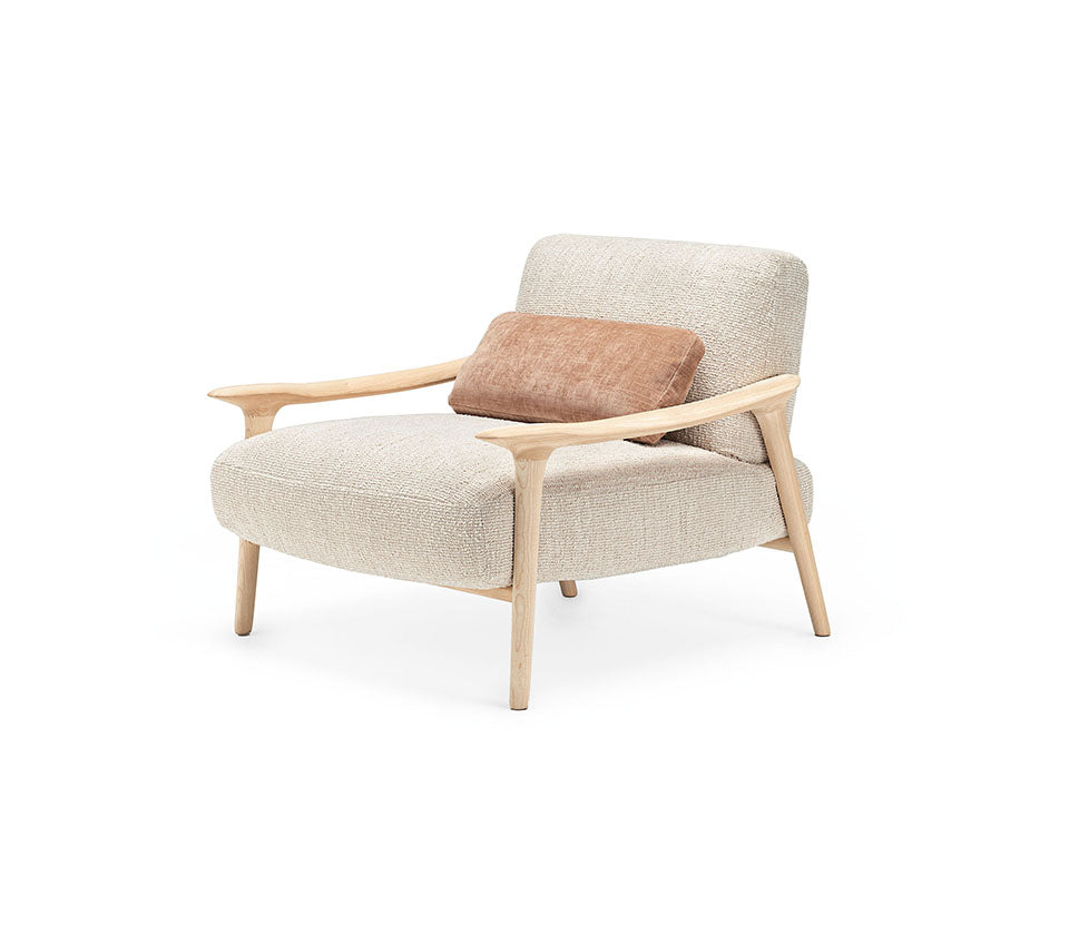 Cattelan Italia Giselle Wooden Lounge Armchair