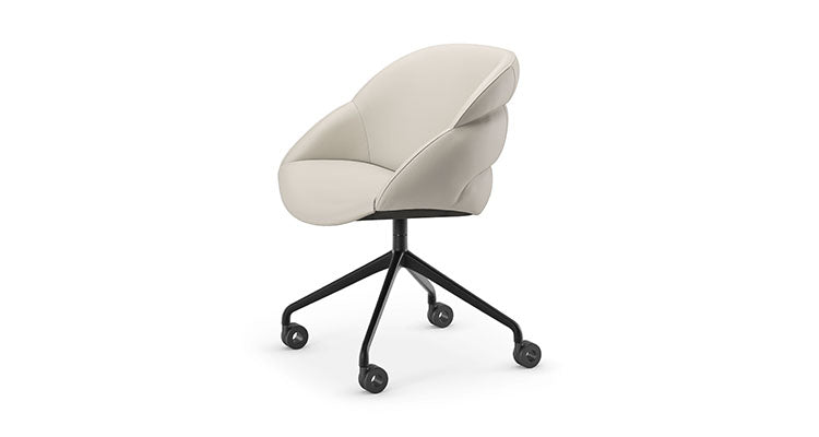 Cattelan Italia Camilla Wheels Swivel Office Armchair
