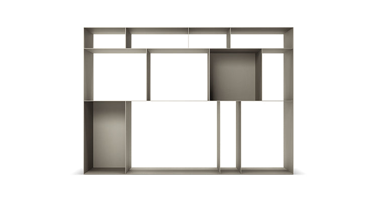 Cattelan Italia Latitude Stackable Steel Bookcase