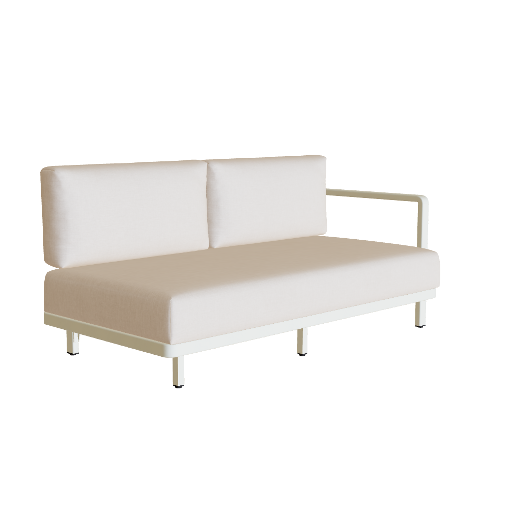 Royal Botania Alura Lounge 2 Seater With Left Armrest