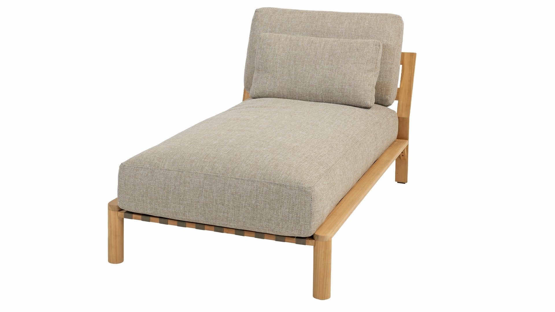 4 Seasons Outdoor Lucas Daybed with Volta Side Table