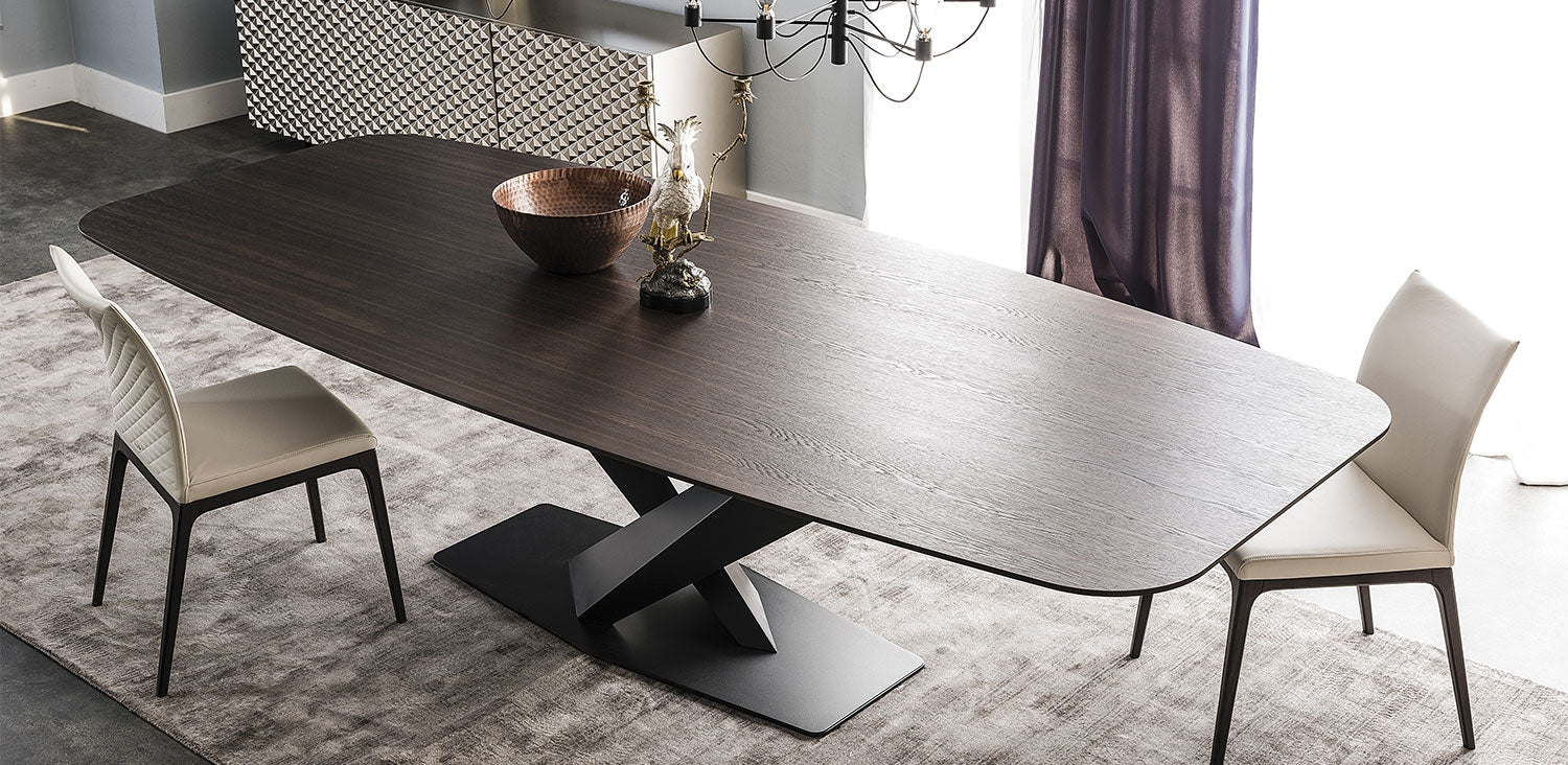 Cattelan Italia Stratos Wood Dining Table