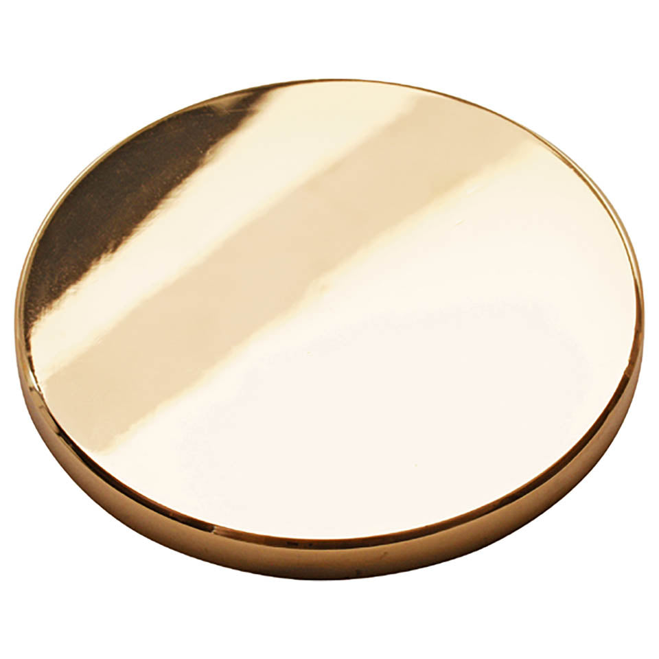 Barlow Tyrie Parasol Hole Blanking Cap - Brass & Stainless Steel