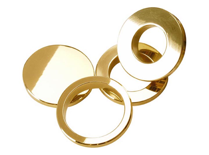 Parasol Hole Reducer Ring 61 - Brass