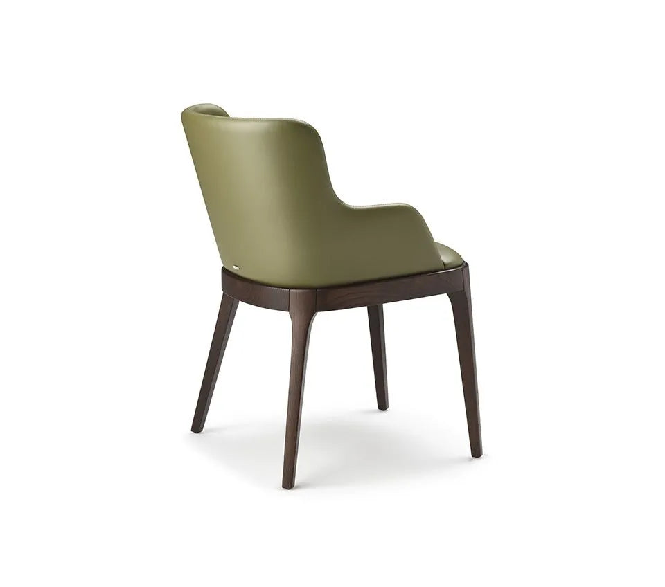 Cattelan Italia Magda Dining Armchair – Soft Leather & Glove Soft Leather