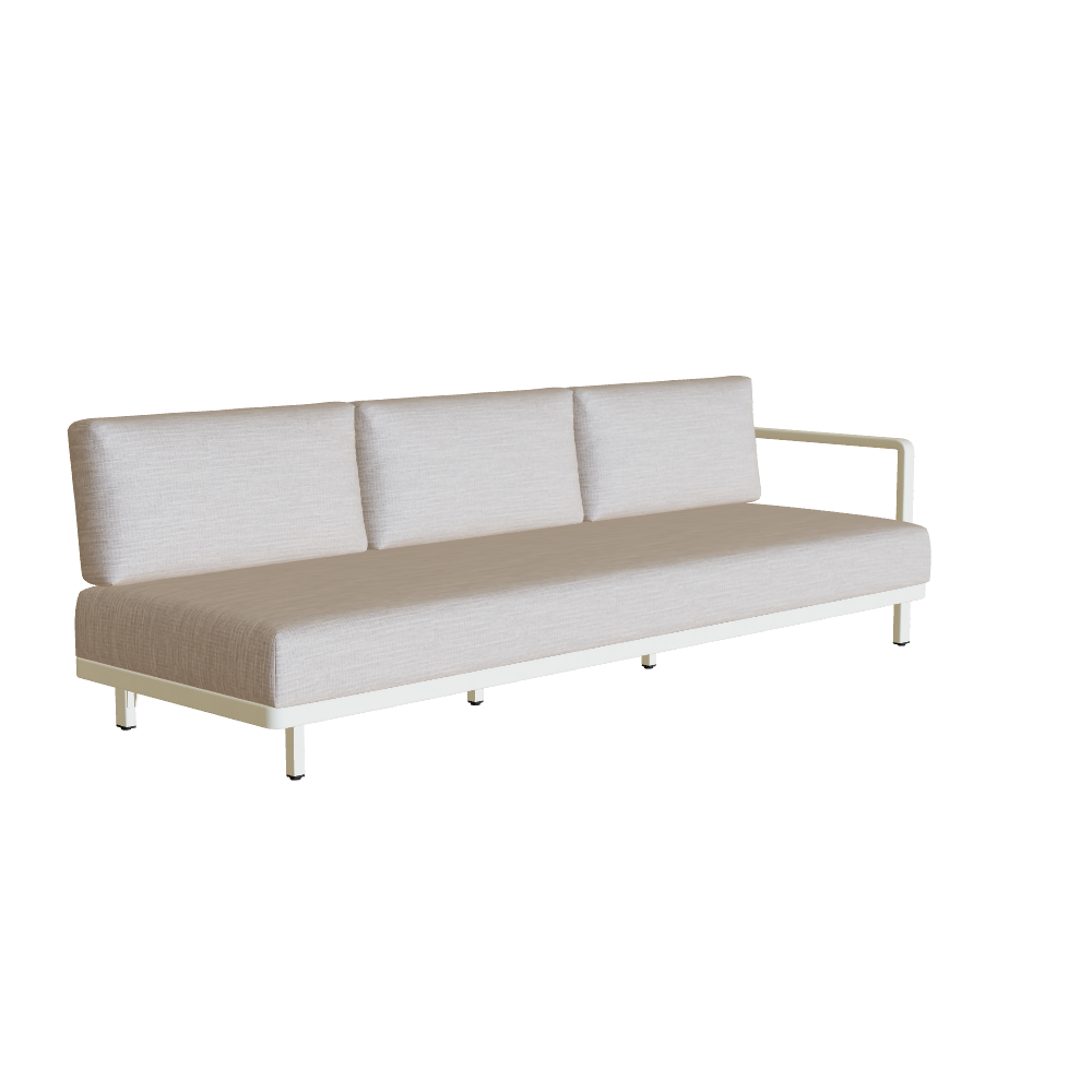 Royal Botania Alura Lounge 3 Seater With Left Armrest