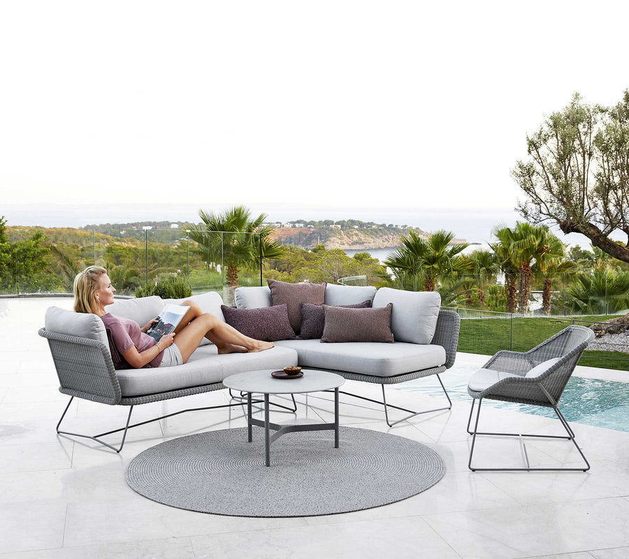Cane-line Dot Circle Rug