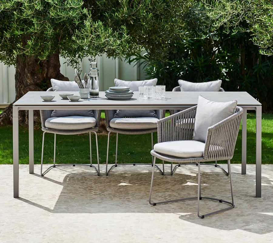 Cane-line Pure Dining Table Outdoor 200 x 100 cm