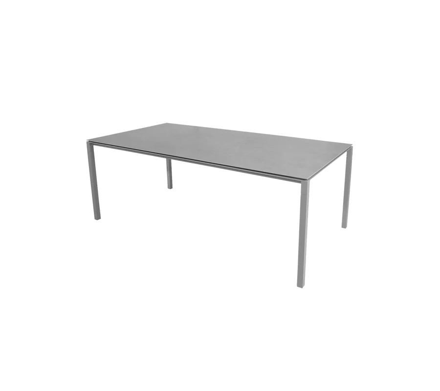 Cane-line Pure Dining Table Outdoor 200 x 100 cm