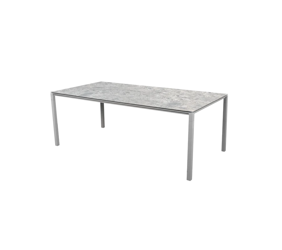 Cane-line Pure Dining Table Outdoor 200 x 100 cm