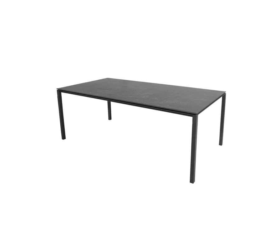 Cane-line Pure Dining Table Outdoor 200 x 100 cm
