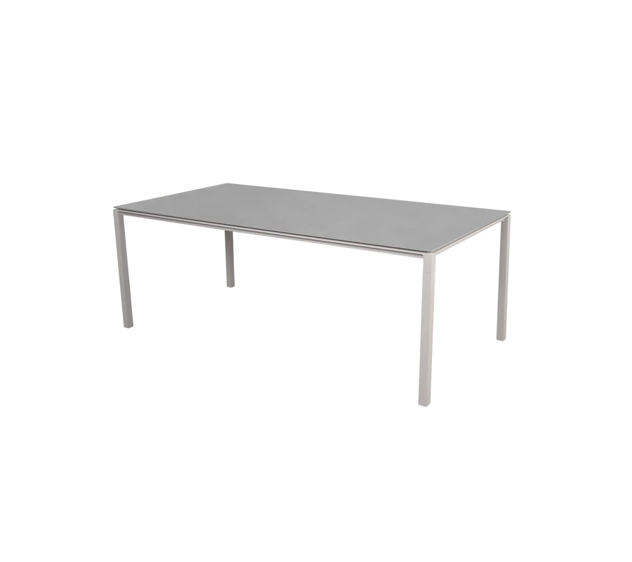 Cane-line Pure Dining Table Outdoor 200 x 100 cm