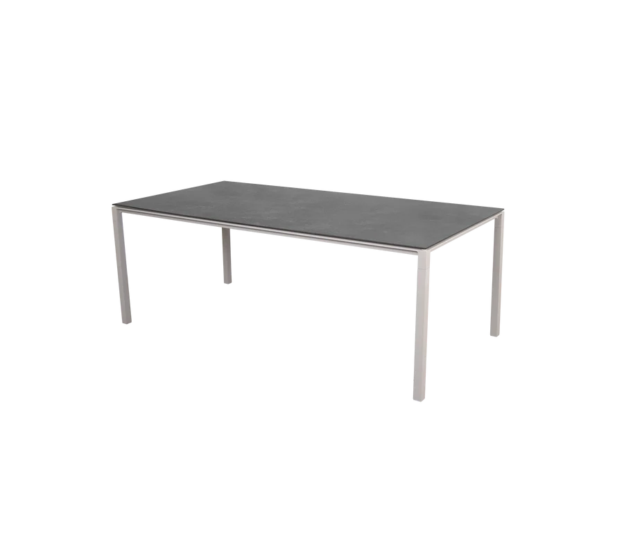 Cane-line Pure Dining Table Outdoor 200 x 100 cm