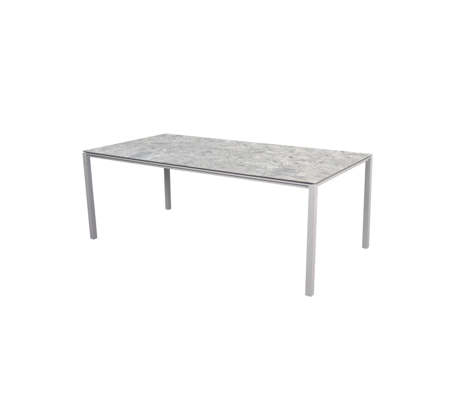 Cane-line Pure Dining Table Outdoor 200 x 100 cm
