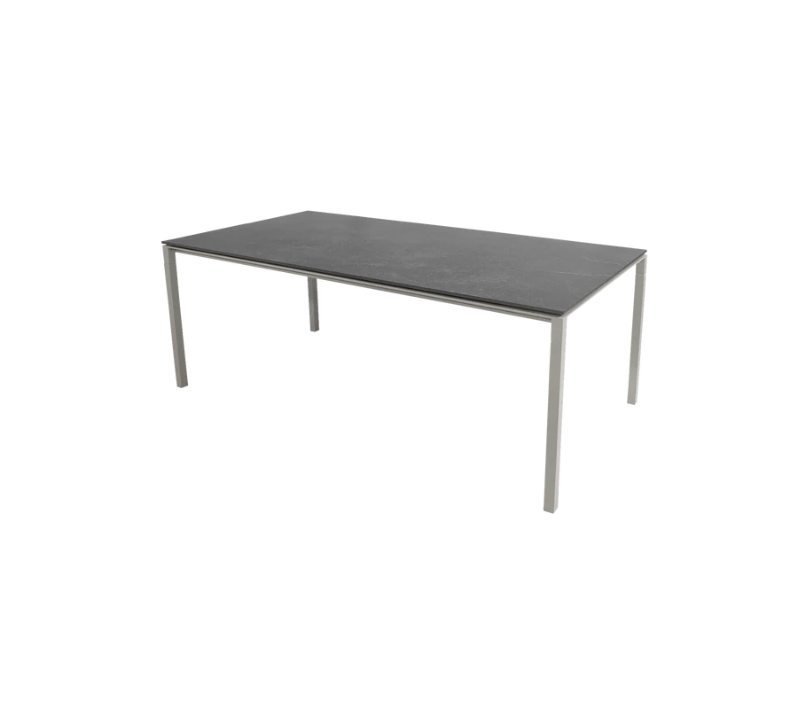 Cane-line Pure Dining Table Outdoor 200 x 100 cm