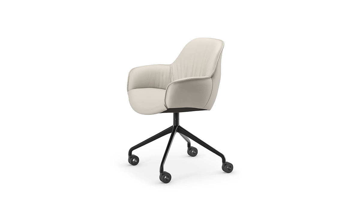 Cattelan Italia Scarlett Wheels Swivel Office Armchair