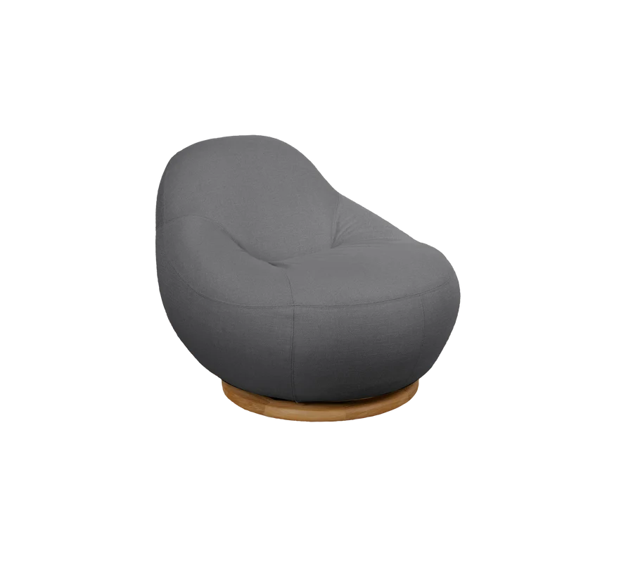 Cane-line Gem Lounge Chair With Teak Swivel