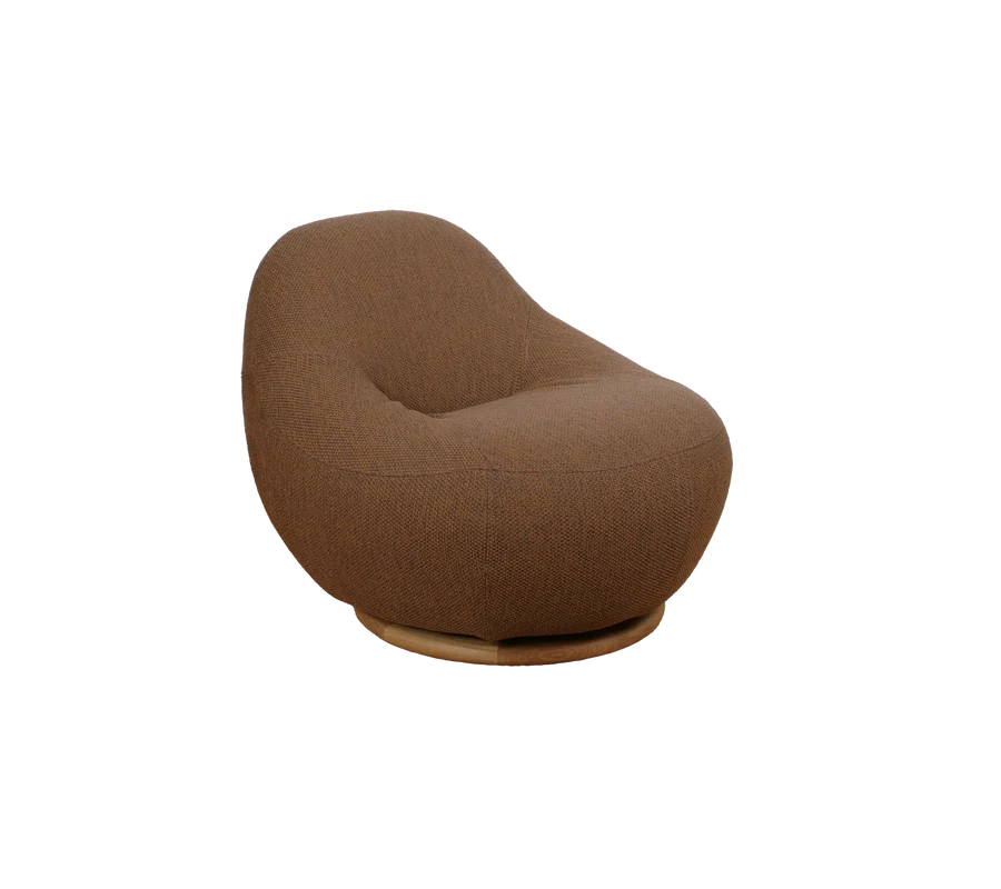 Cane-line Gem Lounge Chair With Teak Swivel