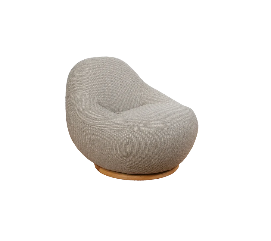 Cane-line Gem Lounge Chair With Teak Swivel