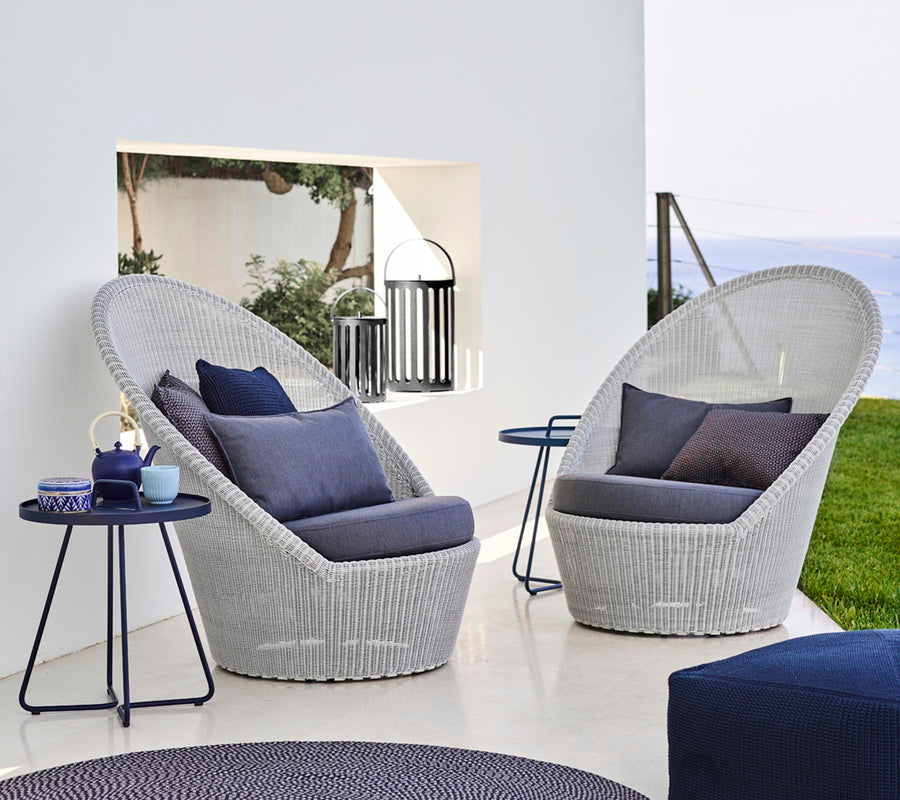 Cane-line Kingston sunchair with wheels