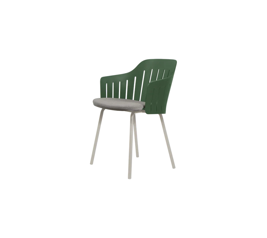 Dark green polypropylene up to 98% recycled_Sand Aluminium