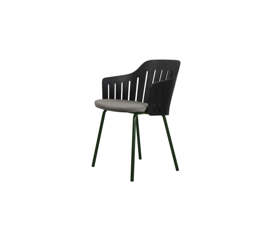 Black polypropylene up to 98% recycled_Dark green aluminium
