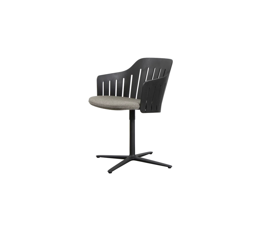 Cane-line Indoor Choice Chair with Swivel Base