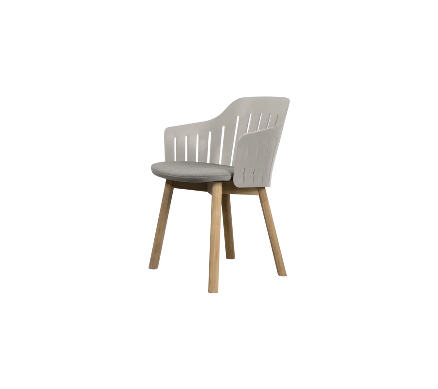 Cane-line Choice chair with Teak Legs