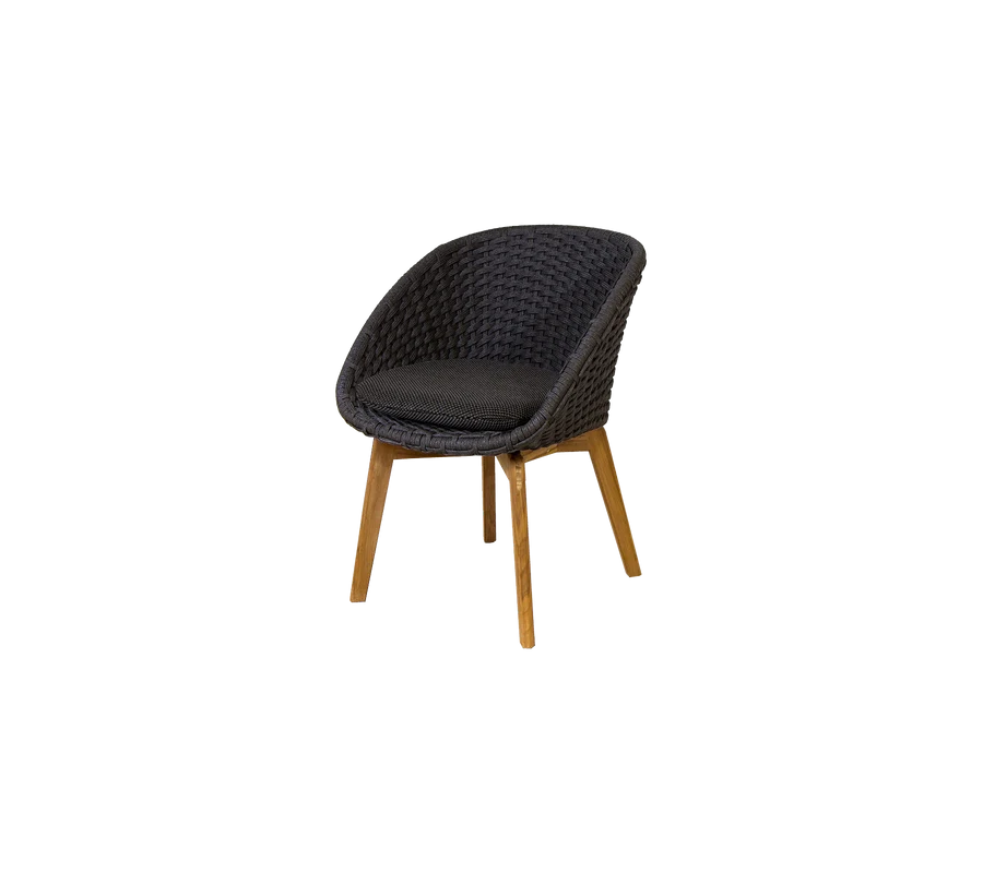 Cane-line Peacock Chair with Teak Legs