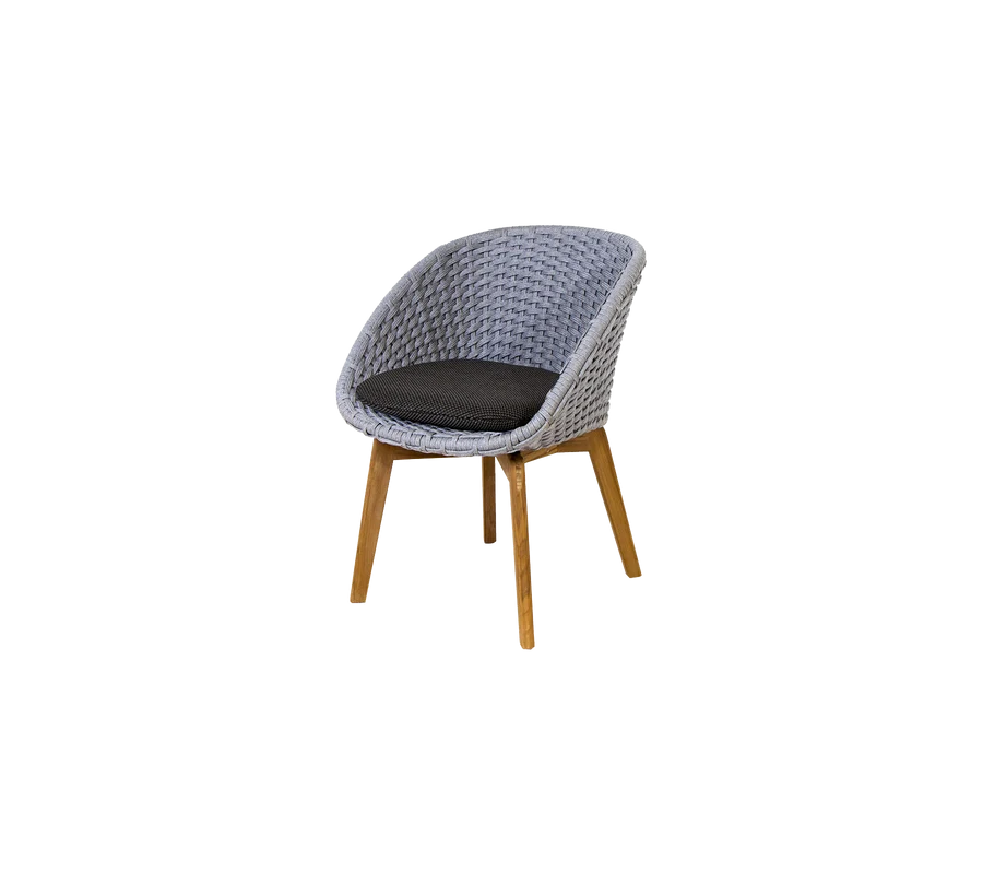 Cane-line Peacock Chair with Teak Legs
