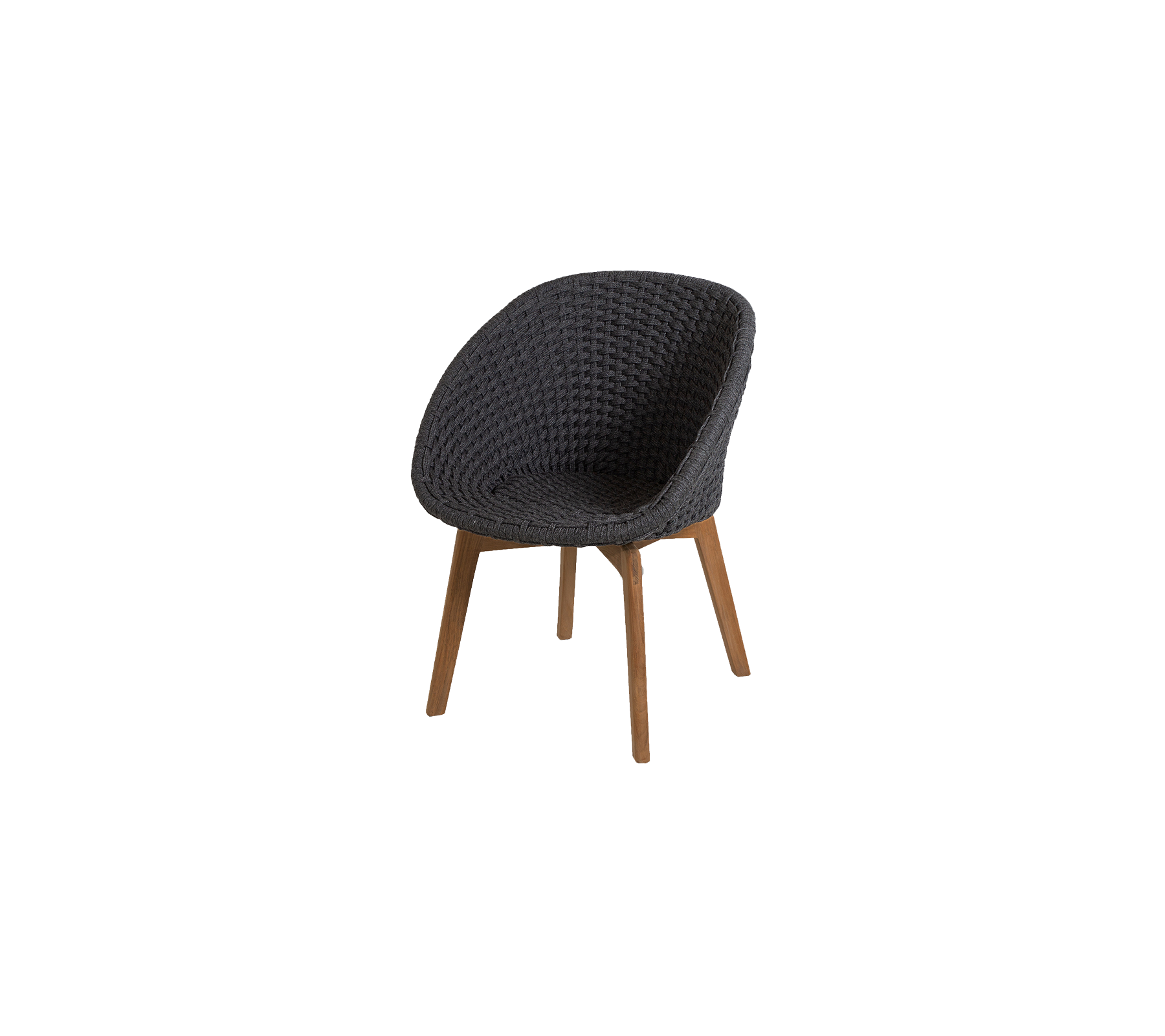 Cane-line Peacock Chair with Teak Legs