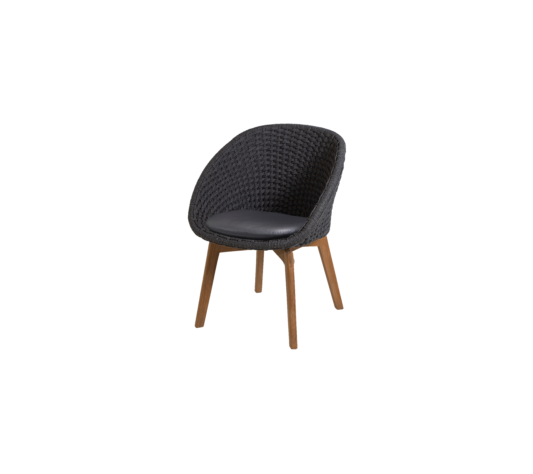 Cane-line Peacock Chair with Teak Legs