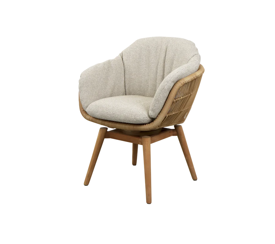 Cane-line Stay Chair with Teak Swivel