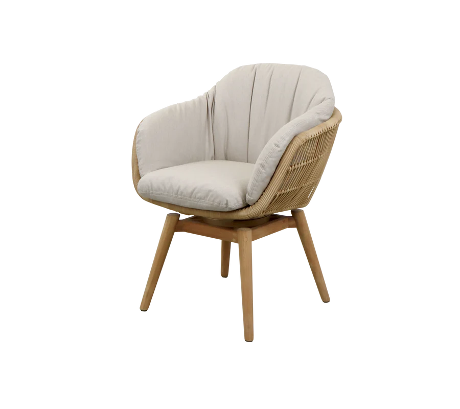 Cane-line Stay Chair with Teak Swivel