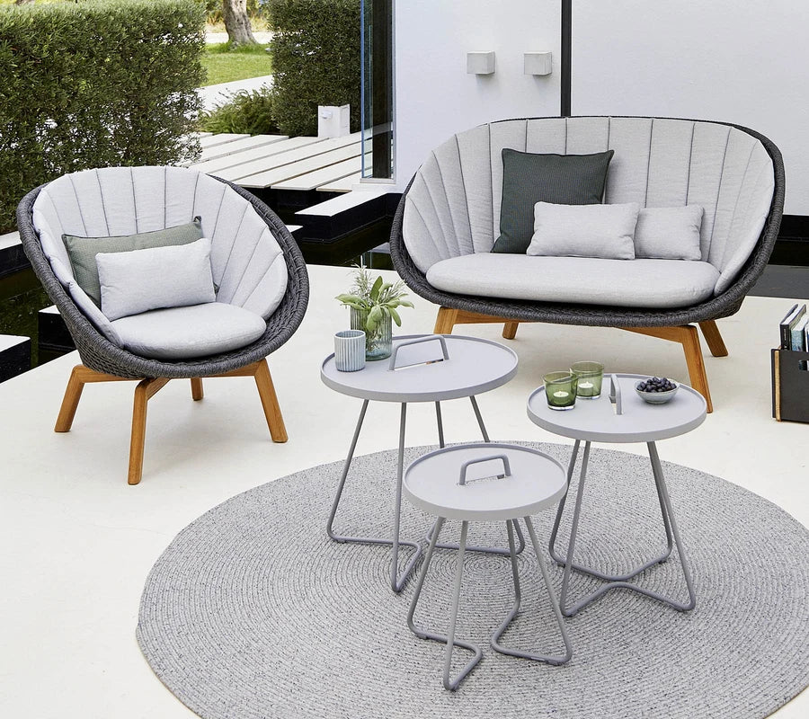 Cane-line Dot Circle Rug