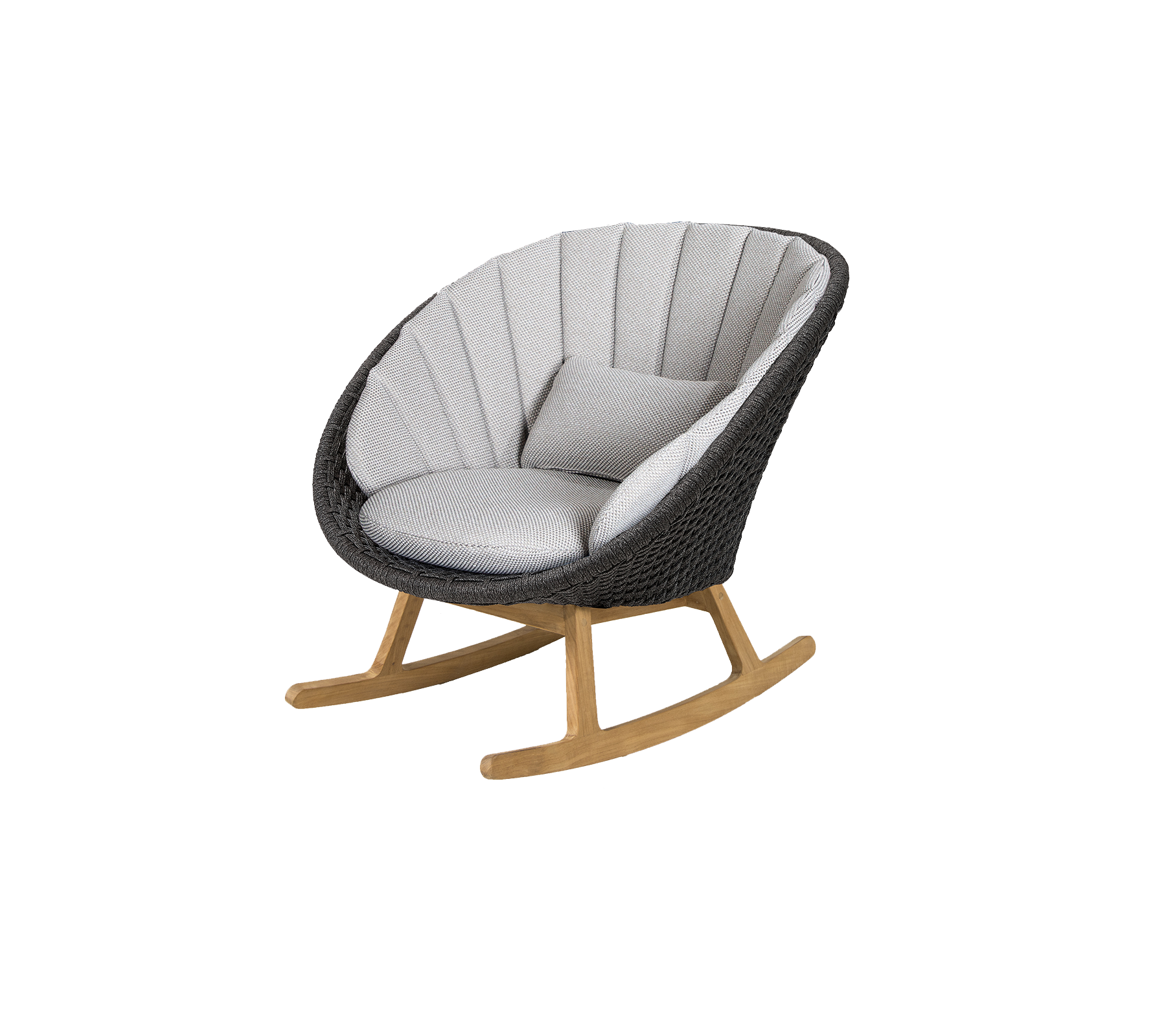 Cane-line Peacock Rocking Chair With Teak Legs
