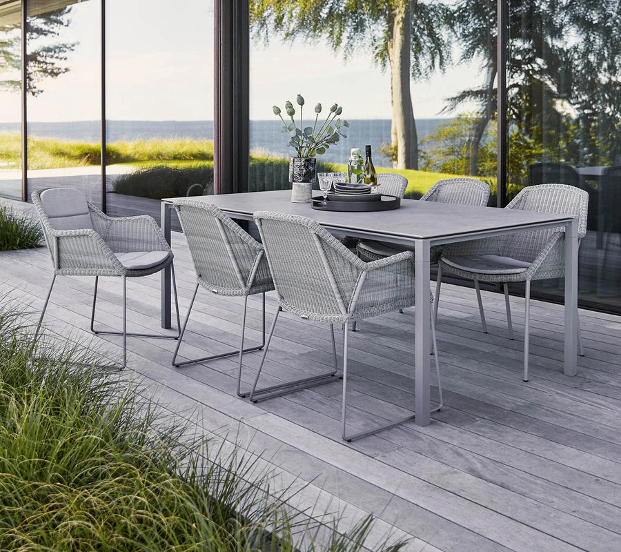 Cane-line Pure Dining Table Outdoor 200 x 100 cm