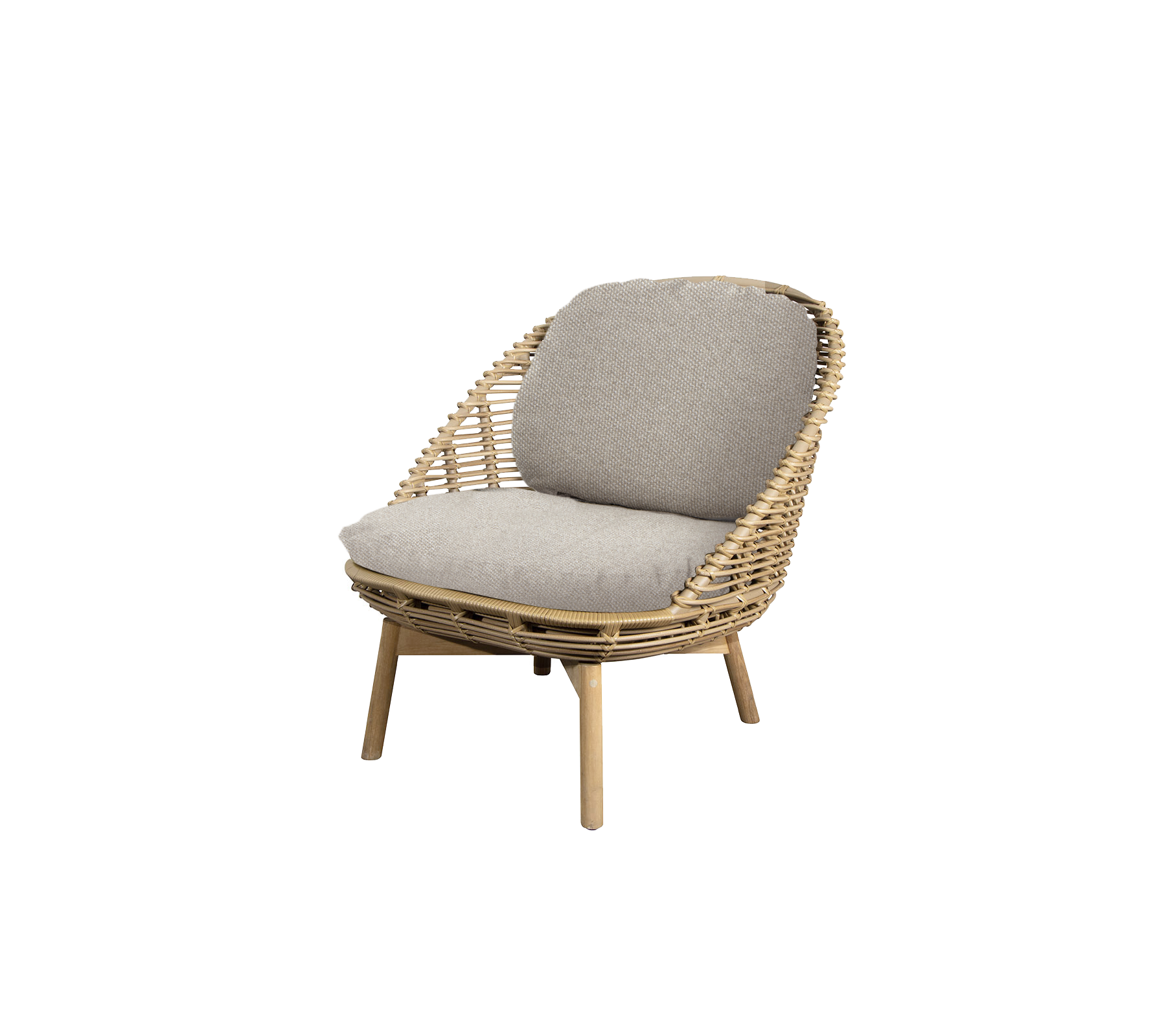 Cane-line Hive Lounge Chair W/Teak Legs