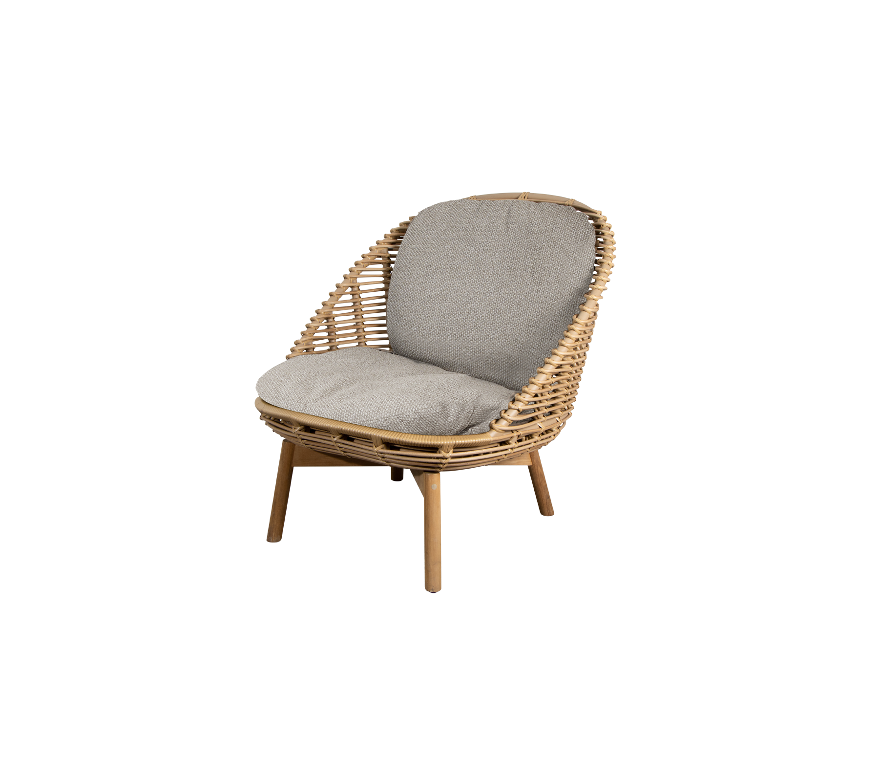 Cane-line Hive Lounge Chair W/Teak Legs