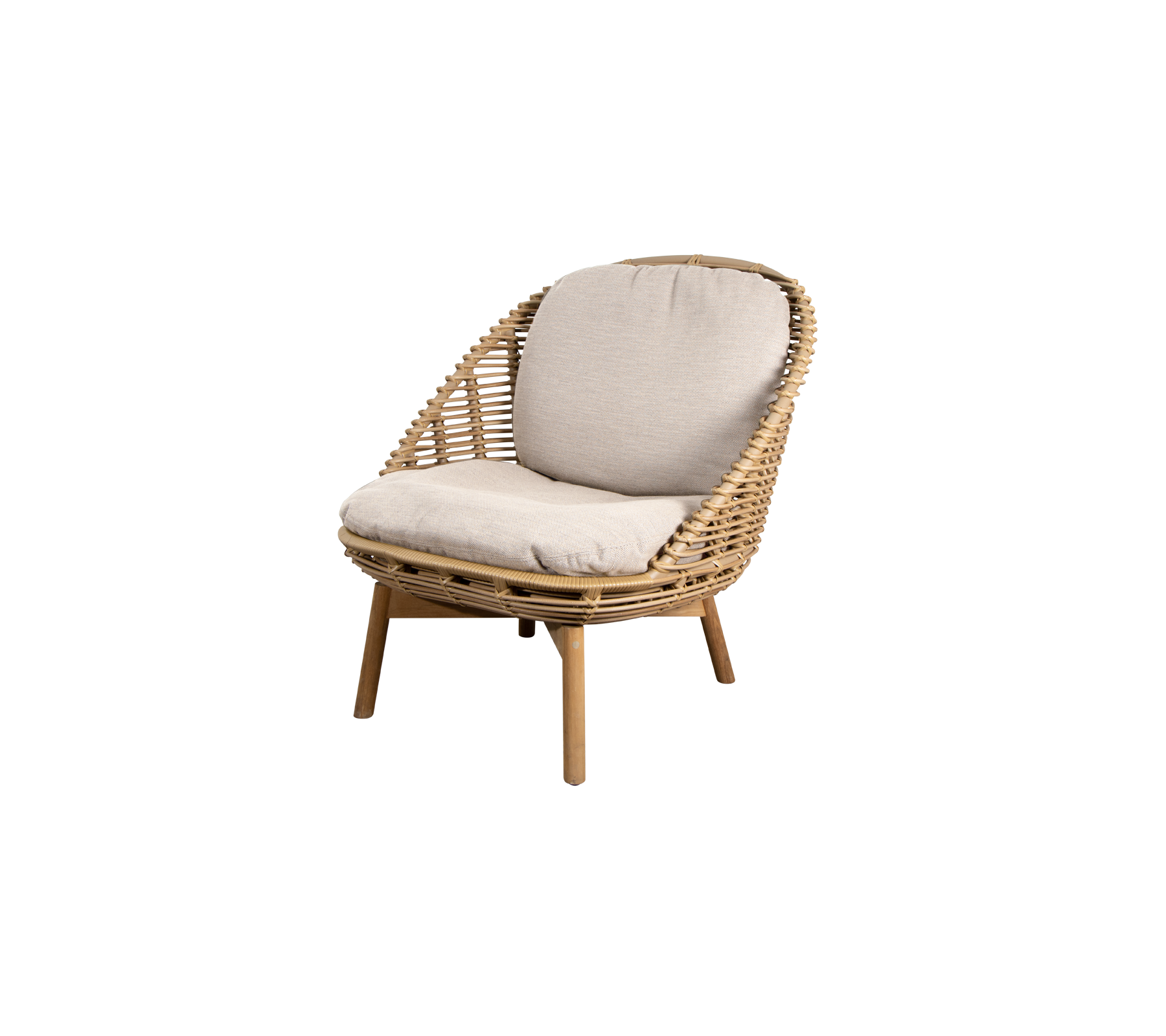 Cane-line Hive Lounge Chair W/Teak Legs