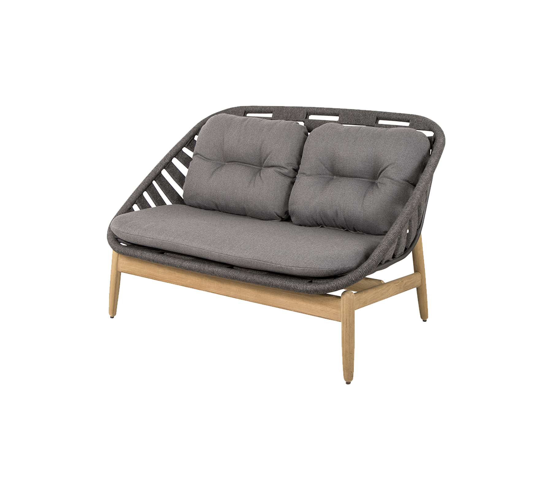 Cane-line Strington 2-Seater Sofa W/Teak Base