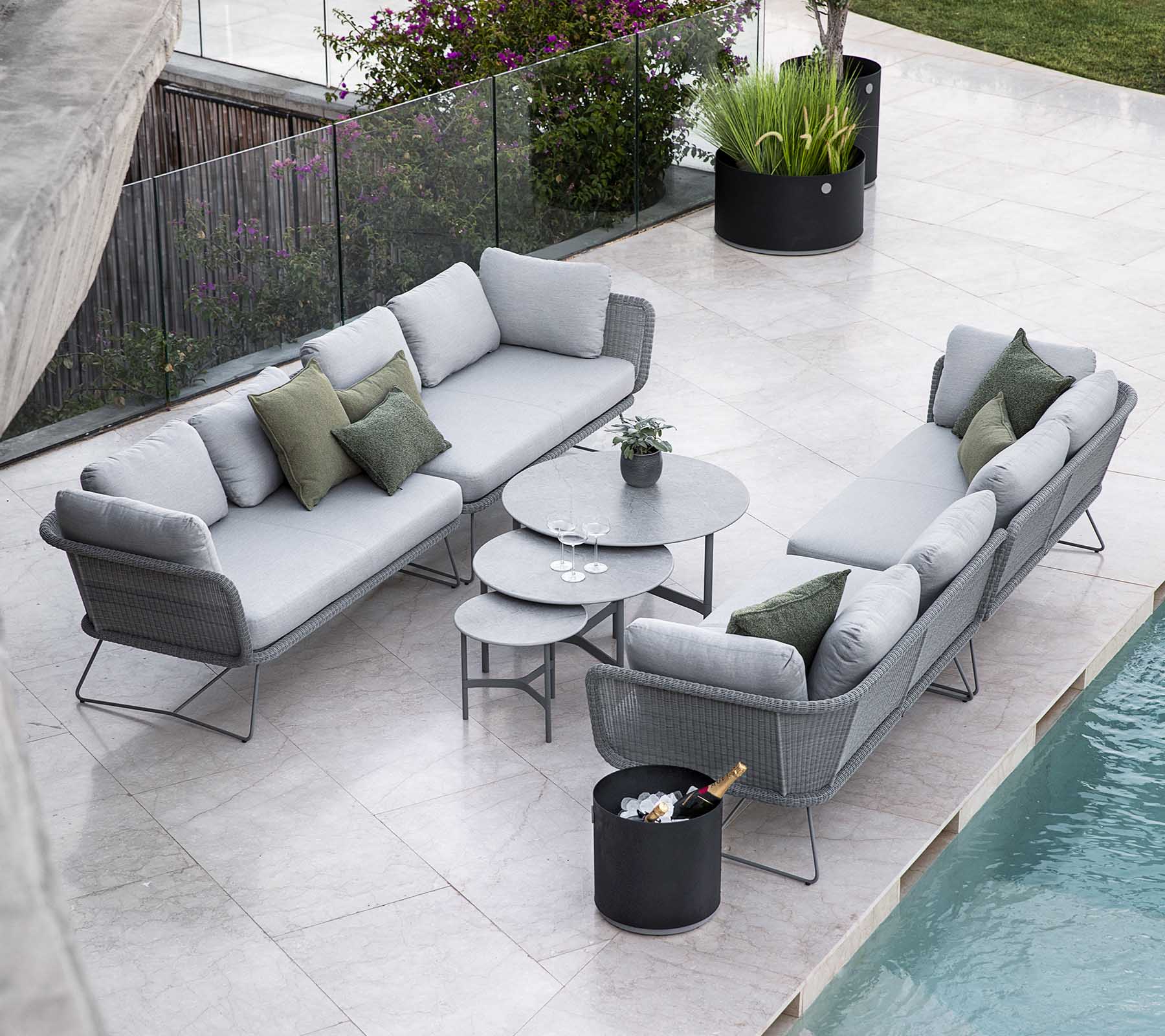 Cane-line Horizon 2-Seater Sofa Left Module