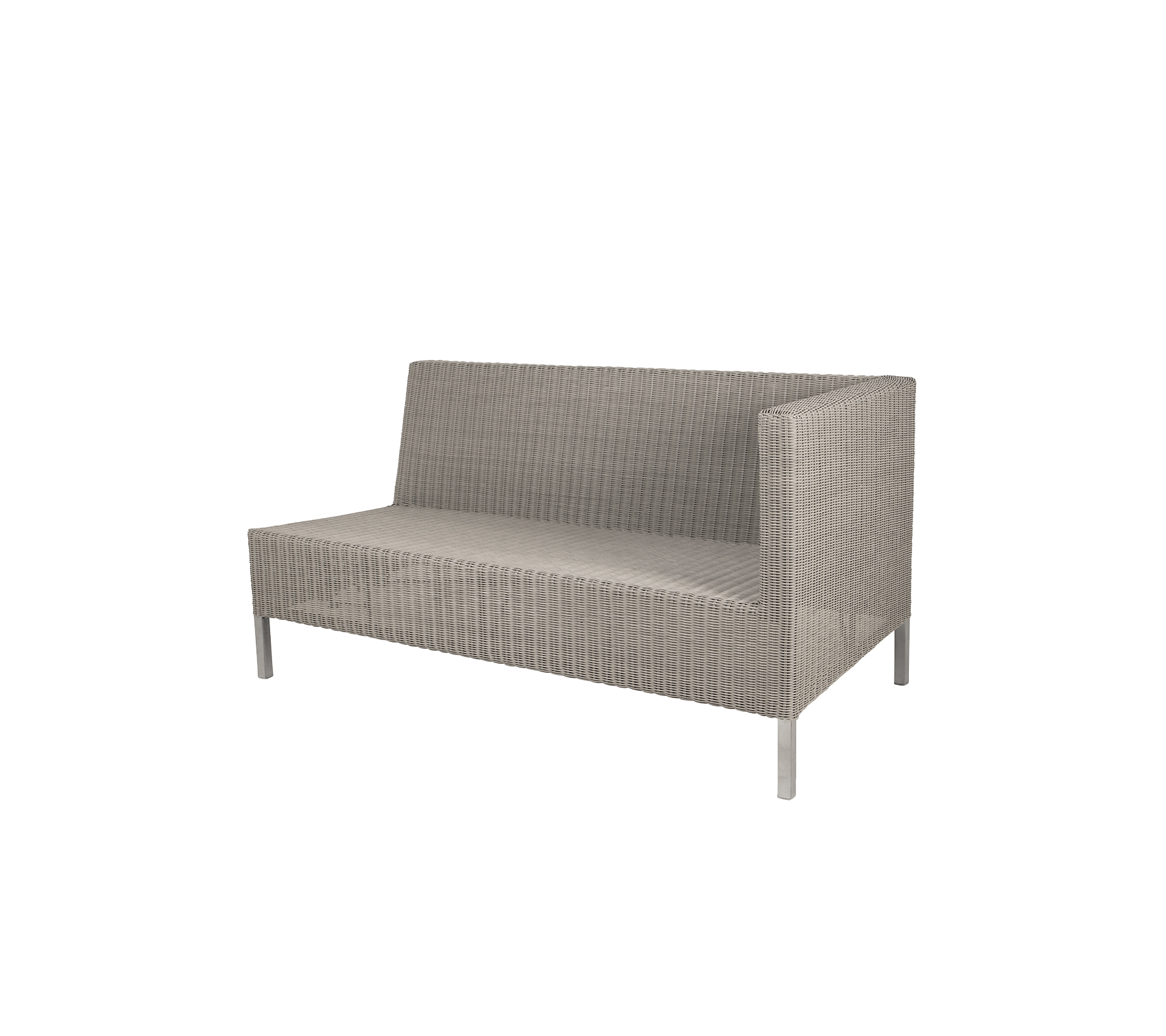 Cane-line Connect Dining Lounge 2-Seater Sofa Left Module