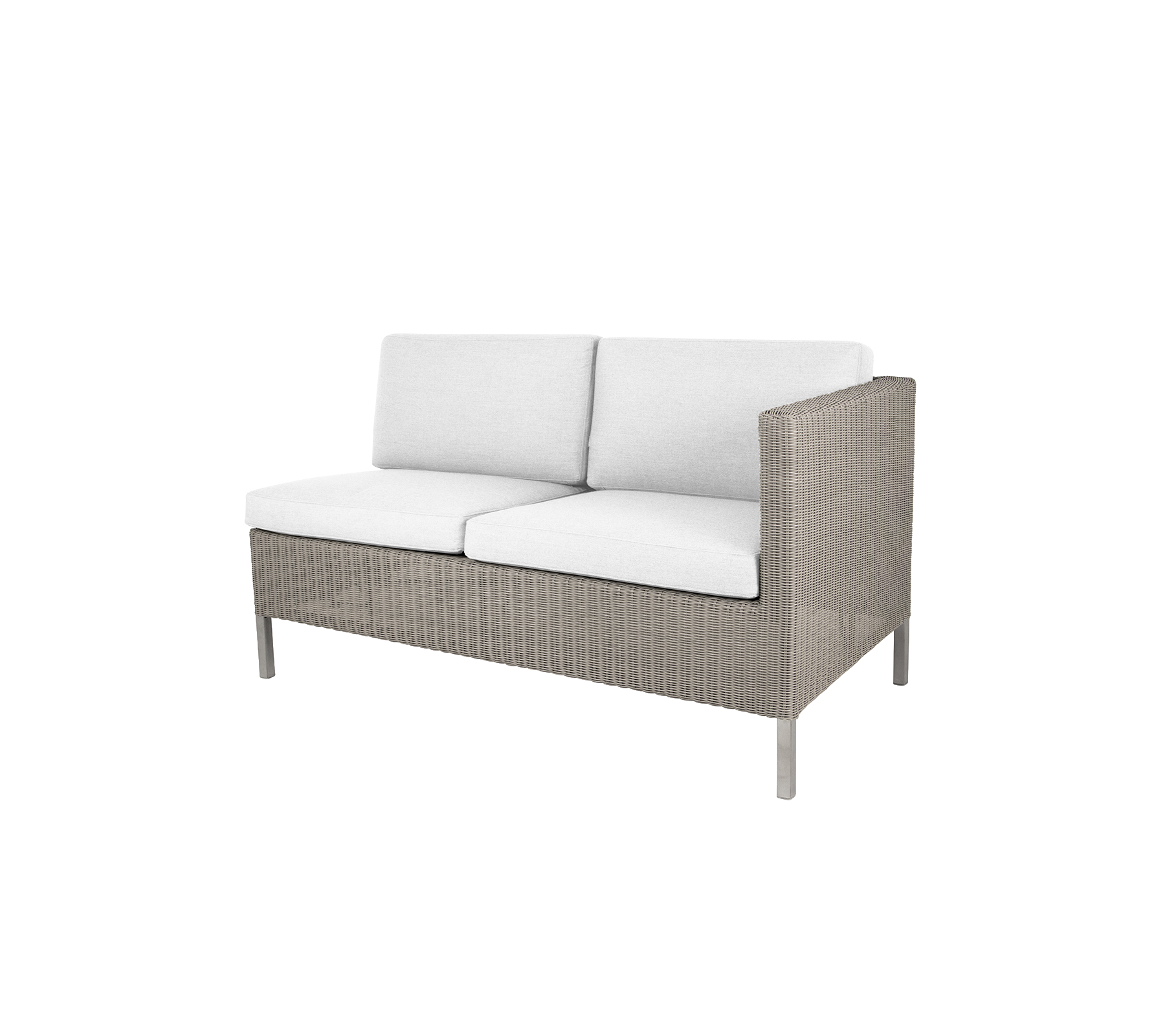 Cane-line Connect Dining Lounge 2-Seater Sofa Left Module