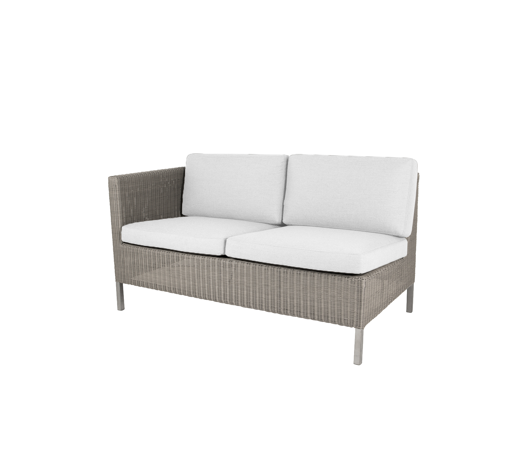 Cane-line Connect Dining Lounge 2-Seater Sofa Right Module